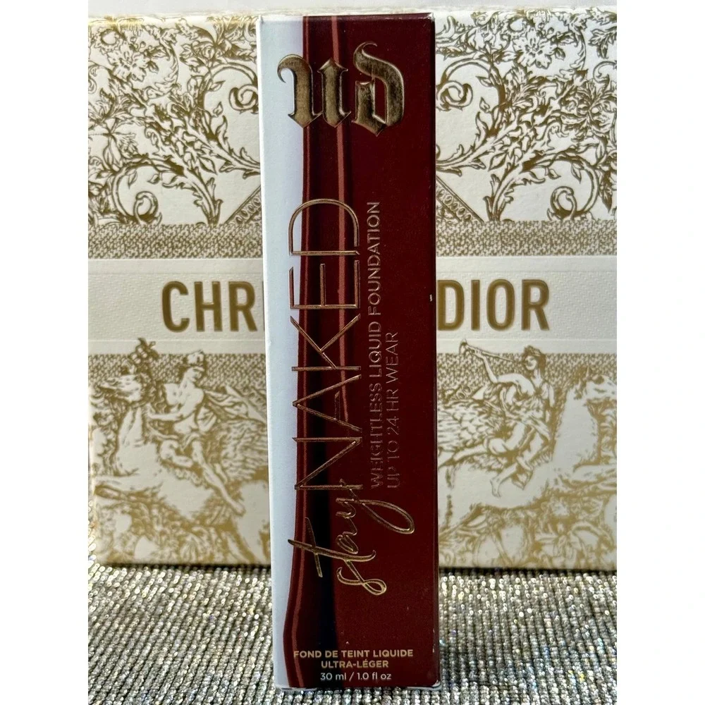 Urban Decay Stay Naked Weightless Liquid Foundation 90WR Ultra Deep Warm Red New